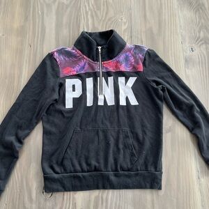 PINK by Victoria’s Secret 1/4 Zip pullover Sweatshirt size: small